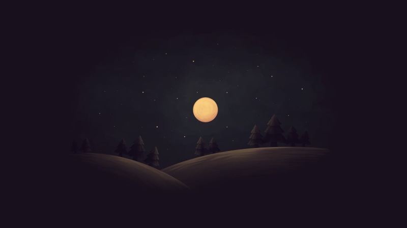 full moon, simple, sphere, space, dark, outdoors, sky, illuminated, space and astronomy, astronomy, beauty in nature, moonlight, 1080P, circle, copy space