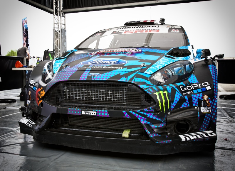 competitive Sport, close-up, machinery, day, sport, speed, montmelo , land Vehicle, communication, championship, sports Race, black, Ken Block, trophy