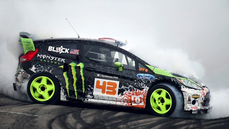 professional sport, motor vehicle, Ford, land vehicle, number, warning sign, hatchback, safety, 1080P, accidents and disasters, black, auto racing, door