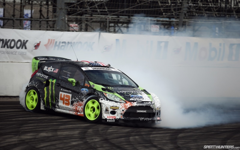 ford, drift, 1080P, hd, block, cars, ken, smoke, fiesta