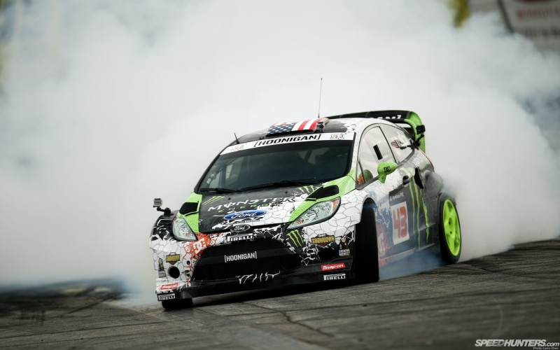 block, ken, drift, ford, hd, fiesta, smoke, cars, 1080P