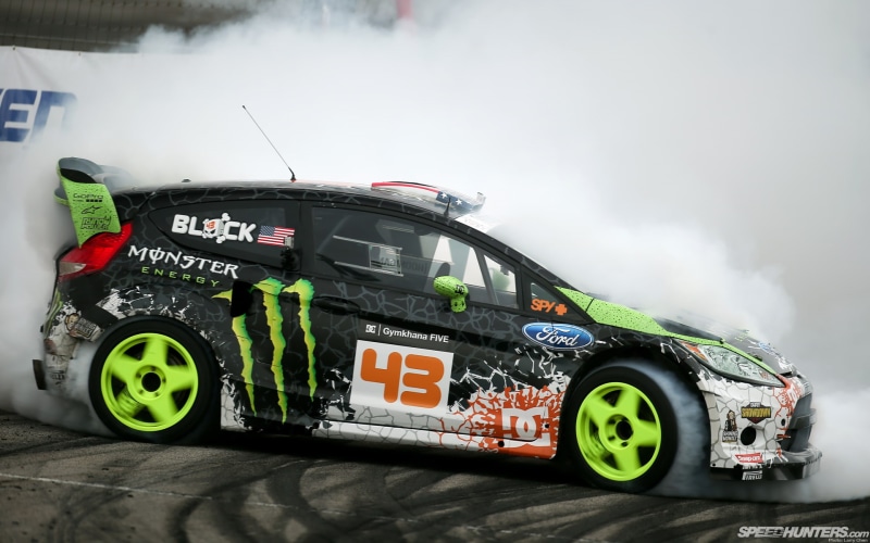 block, ford, ken, fiesta, drift, smoke, hd, cars, 1080P