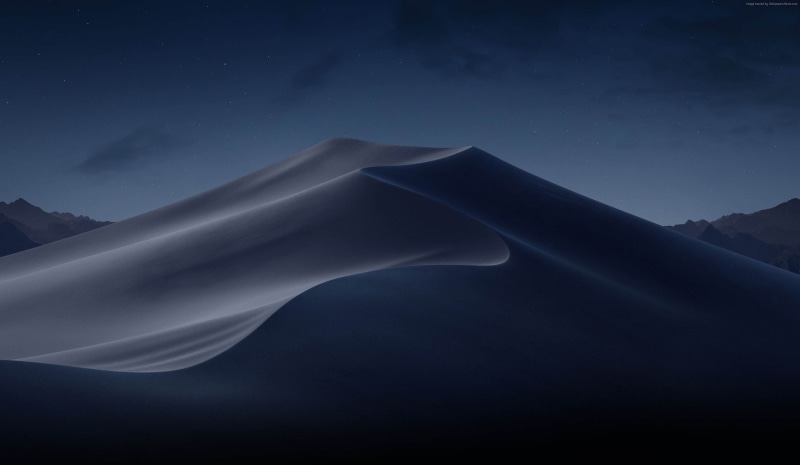 WWDC 2018, 4K, macOS Mojave, Night, 2K, Dunes