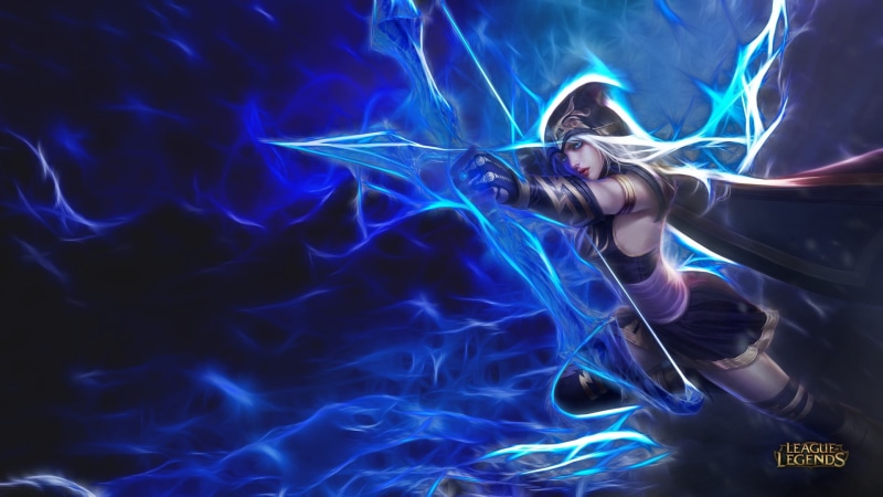 ashe, 1080P, artistic, mobile, phones, tablet, legends, hd, league, laptop, archer
