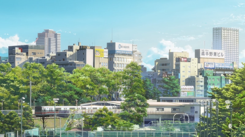 1080P, Kimi no Na Wa, Your Name, cityscape