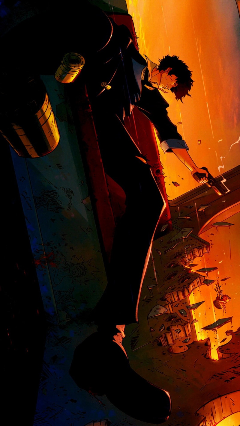 Cowboy Bebop, anime, amoled, 1080P