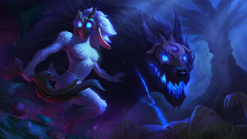 League Of Legends, Kindred (League of Legends), Video Game, 1080P