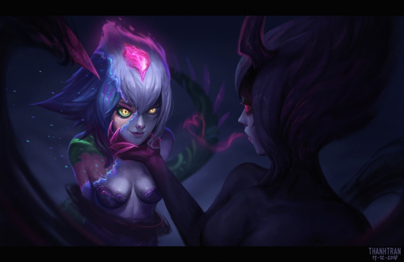 Neeko (League Of Legends), Evelynn (League Of Legends), Video Game, League Of Legends, 1080P