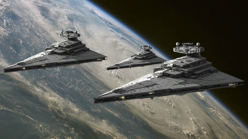 mountain, planet earth, Star Wars, environment, no people, ships, nature, snowcapped mountain, nautical vessel, outdoors, motion, several, transportation