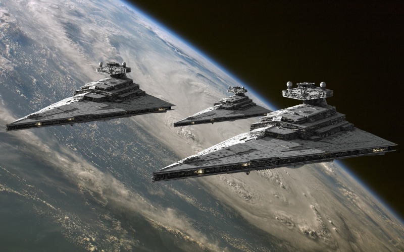 transportation, nautical vessel, airplane, 2K, aircrafts, snow, star, Star Wars, wars, science fiction, nature, mode of transportation, Star Destroyer