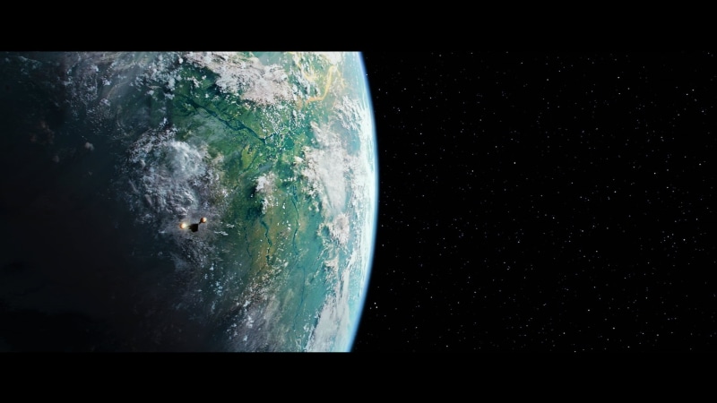 space, Baby Yoda, Yoda, movie scenes, science fiction, Star Wars, 1080P, The Mandalorian, tv series