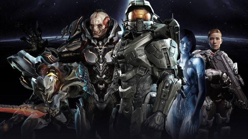 human representation, technology, digital, digital composite, Didact, adult, Halo 4, indoors, Master Chief, males, architecture, cyborg, Halo: Master Chief Collection