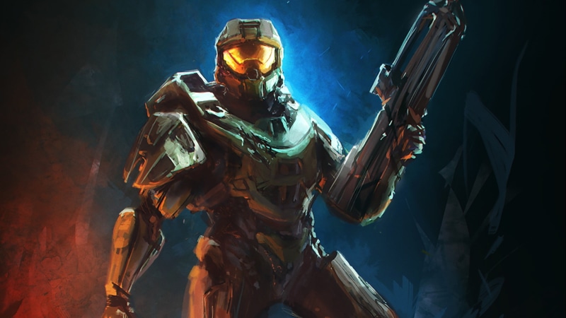 Xbox One, gun, 2K, armed forces, Halo: Master Chief Collection, government, one person, disguise, chief, gas mask, Master Chief, video games, Halo, artwork