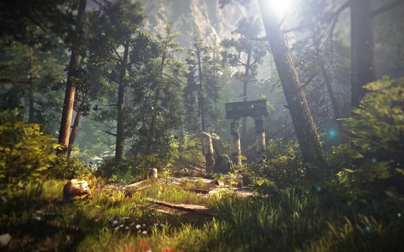 grass, 2K, witcher, environment, green, field, game, the witcher 3