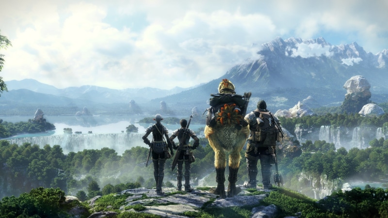 fantasy, final, environment, characters, game, final fantasy, 1080P