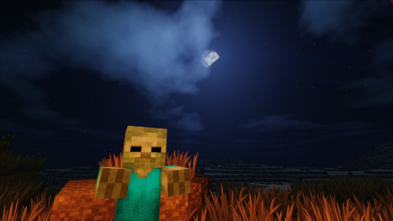 built structure, nature, blue, video games, space, no people, 1080P, outdoors, moon, cross, cloud - Sky, spirituality, death, illuminated, spooky, beauty in nature