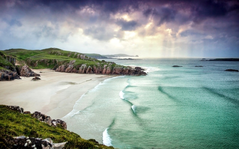 scenics - nature, tropical climate, tranquil scene, motion, power in nature, outdoors, travel destinations, beach, horizon over water, nature, coastline