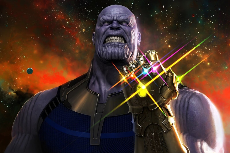 Avengers, Stars, 1080P, Infinity Gauntlet, Avengers: Infinity War, Movie, Marvel Comics, Thanos