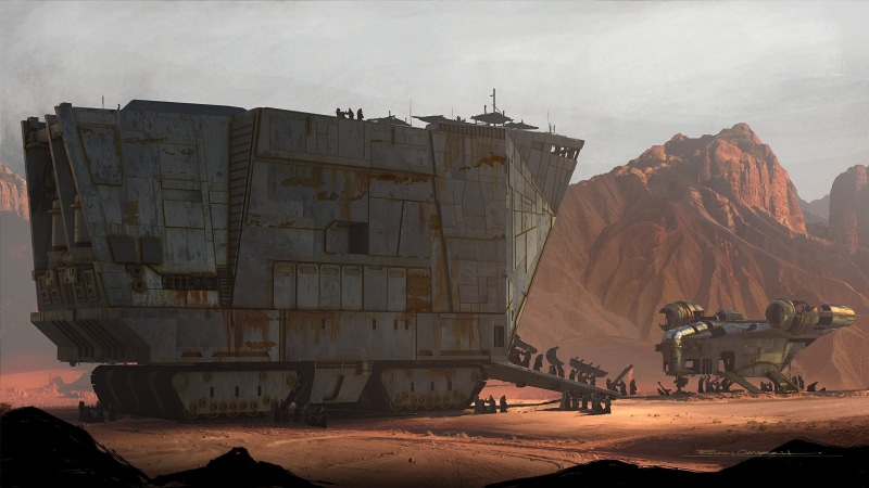 The Mandalorian, concept art, tv series, 1080P