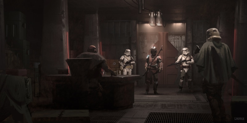 4K, concept art, The Mandalorian, tv series