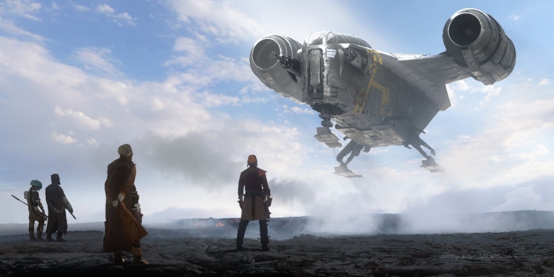1080P, concept art, Star Wars, tv series, The Mandalorian