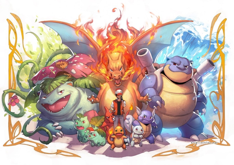 clip Art, pokemon, vector, Wartortle (Pokémon), no people, Bulbasaur (Pokémon), spirituality, Charizard (Pokémon), Pokémon, religion, Venusaur (Pokémon)