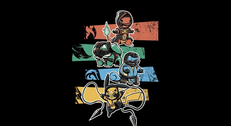 Bulbasaur (Pokémon), Pikachu, Crossover, Squirtle (Pokémon), 2K, Pokémon, Charmander (Pokémon), Mortal Kombat, Video Game
