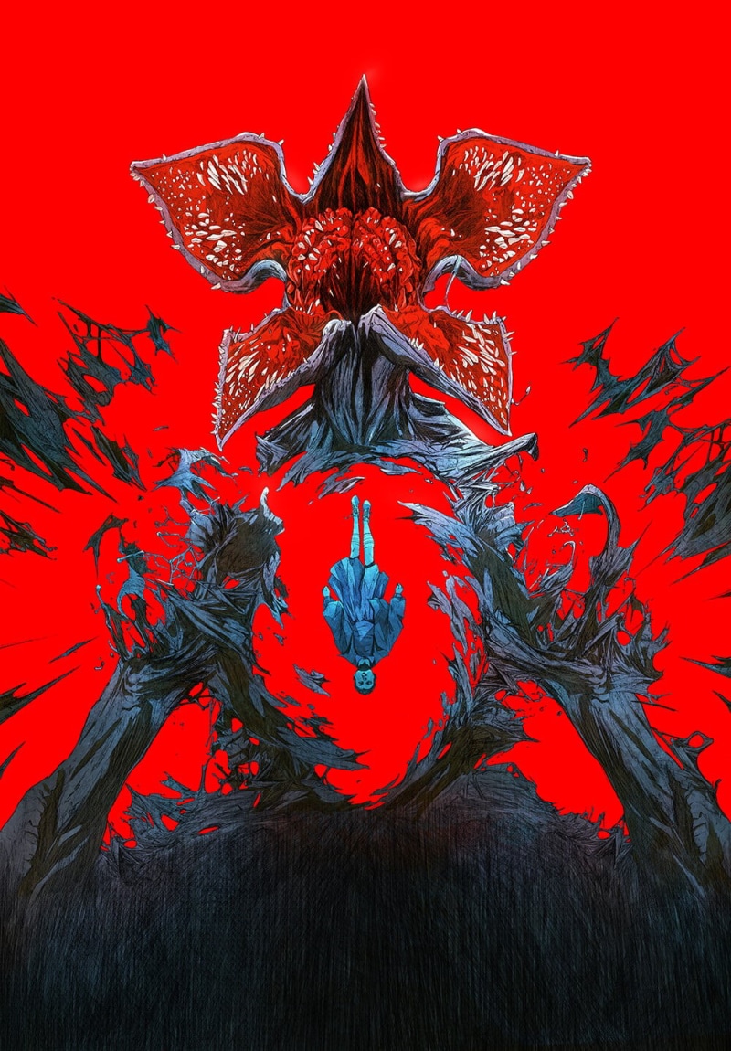 eleven, digital, artwork, Stranger Things, horror, Neo, Chun Lo, comic art, 720P