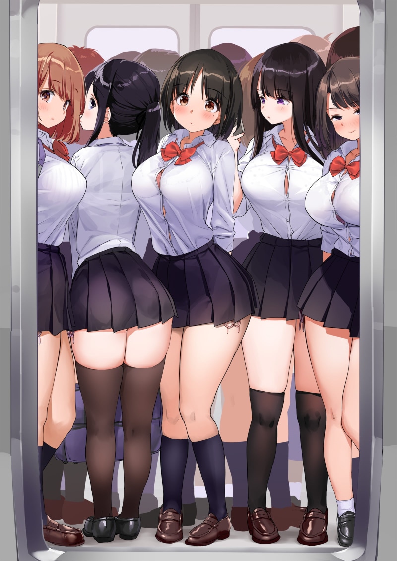 2D, anime, portrait display, anime girls, 1080P, digital art, artwork, vertical