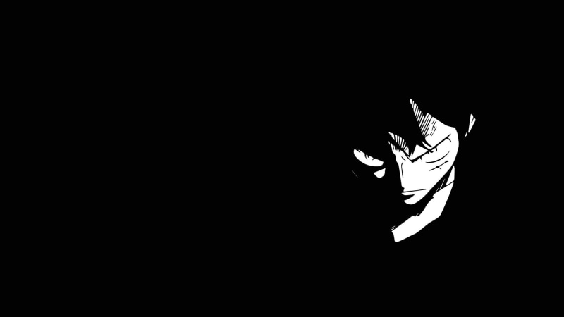 animal themes, beauty in nature, one, dark, digital, black background, Monkey D. Luffy, luffy, d, creativity, piece, low angle view, 1080P