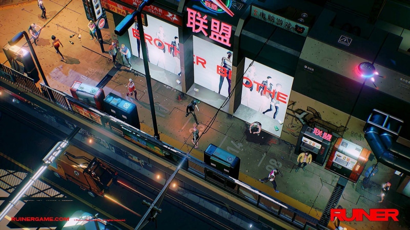 1080P, fighting, cyberpunk, futuristic, fps, dark, action, shooter, sci-fi, ruiner