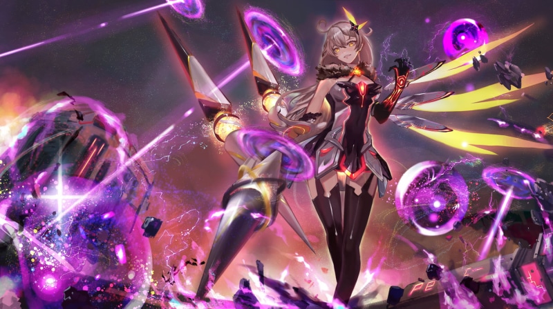 fun, indoors, crowd, enjoyment, anime girls, illuminated, Honkai Impact, dancing, nightclub, night, event, light - natural phenomenon, celebration, clubbing