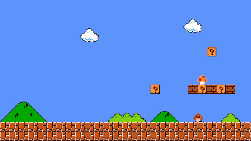 roof, house, day, sky, archival, retro games, copy space, nature, architecture, building, blue, business, 8K, video games, no people, Nintendo, building exterior