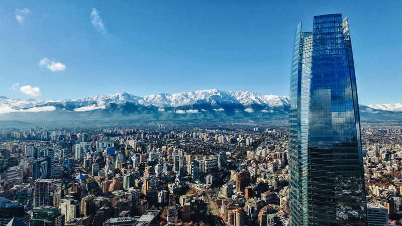 sky, building, los andes, las condes, costanera, outdoors, 4K, nature, santiago de chile, vitacura, cityscape, chile, providencia, built structure, mountain
