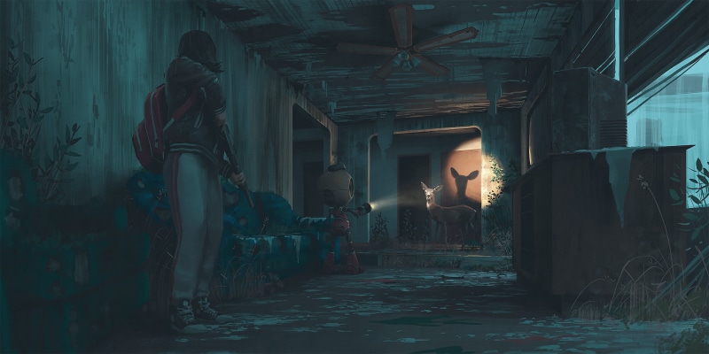 Simon Stålenhag, futuristic, science fiction, 2K, artwork
