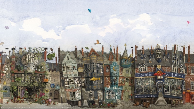 Harry Potter, 1080P, Diagon Alley