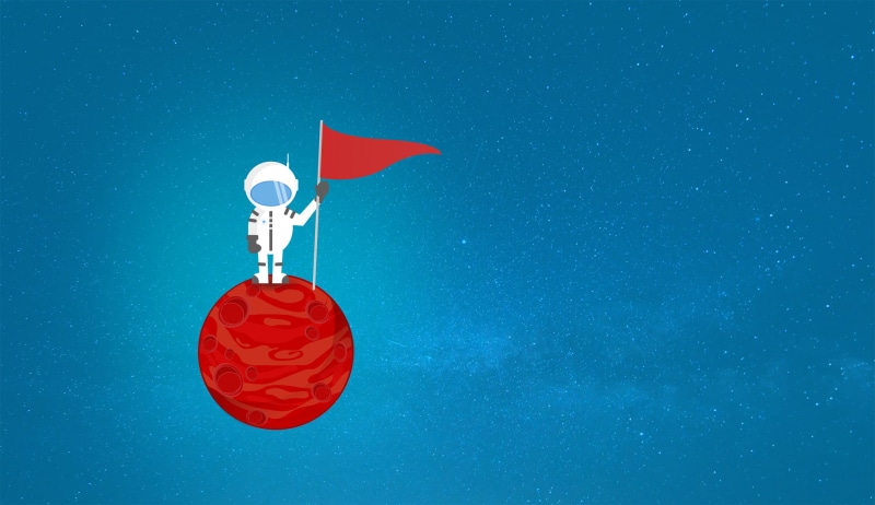 character, planting, exploding, american, star, journey, sci fi, graphic, clipart, flag, button, blue, satellite, copyspace, male, isolated, bright, star shape
