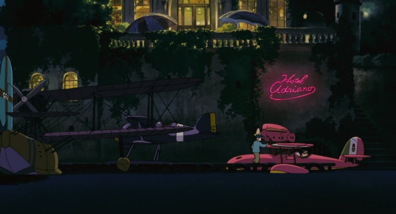 Studio Ghibli, Porco Rosso, Hotel, Anime, Movie, 1080P