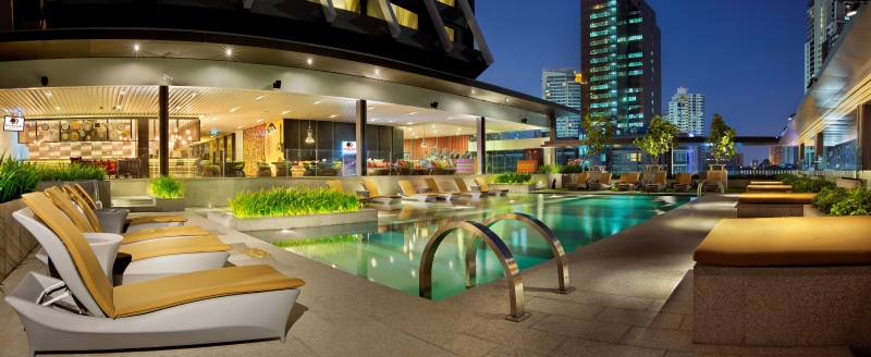 pool, vacation, travel, Best hotels, booking, 5K, resort, Thailand, DoubleTree by Hilton Hotel, tourism, Bangkok