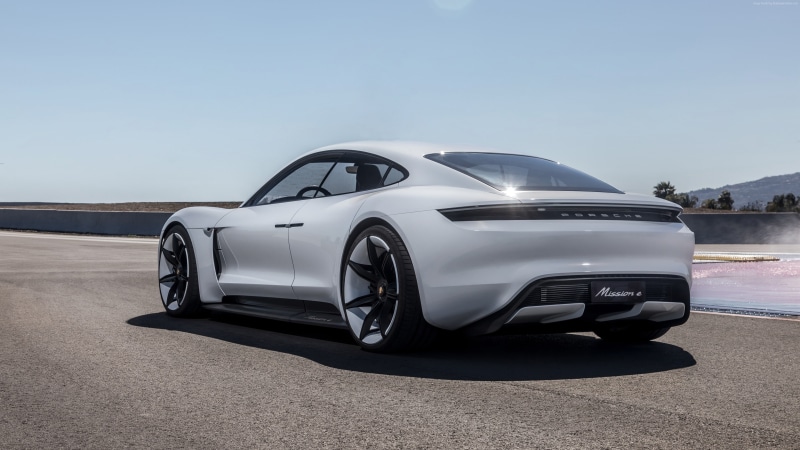 Electric Car, 4K, supercar, Porsche Taycan, 4K, 2020 Cars