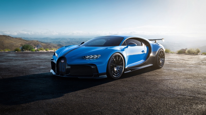 4K, supercars, car, vehicle, Bugatti Chiron Pur Sport