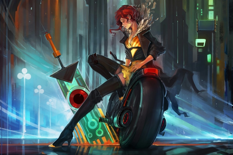 2K, Supergiant Games, Red (Transistor), Transistor