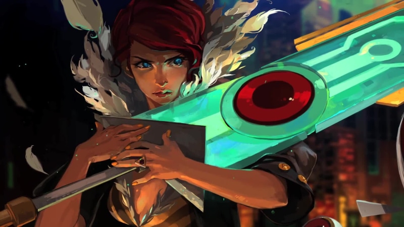 Transistor, 1080P, video games, Red (Transistor)