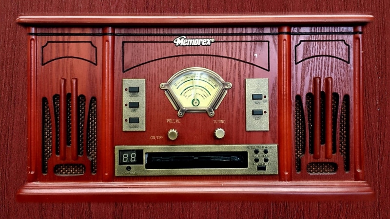 am, transistor, technology, retro styled, outdoors, frequency, radio, box, Memorex, entertainment, shortwave, equipment, electronic, communicate, vintage