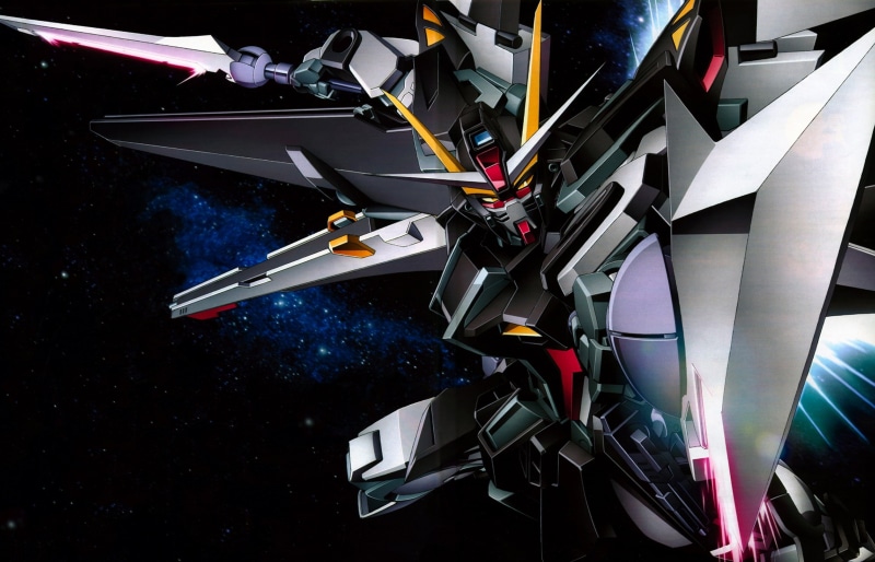 gundam seed, art, anime, noir, gundam, seed, hd, strike, x, 1080P