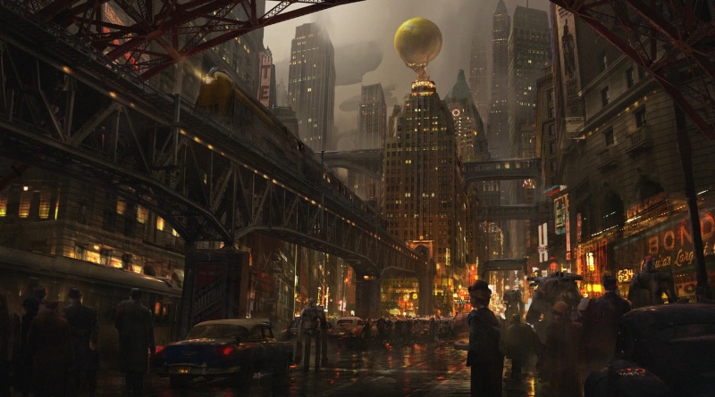 dieselpunk, 1080P, digital art, artwork, artist, artstation, concept art, hd