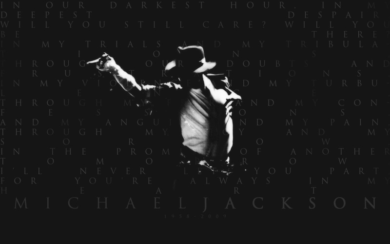 michael, 1080P, singer, jackson, swing, blue, tribute, disco, r-b, singers, grayscale, pop, dance, typography