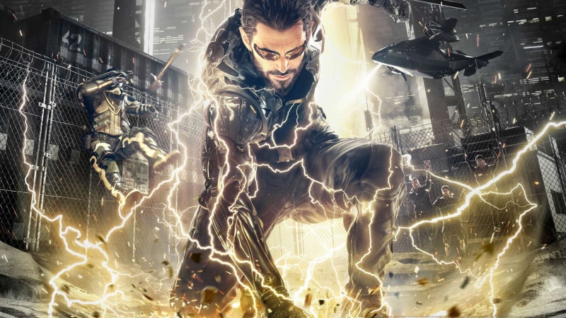cybernetics, digital art, 1080P, video games, Augmentation, Adam Jensen, science fiction, men, Deus Ex: Mankind Divided, Deus Ex