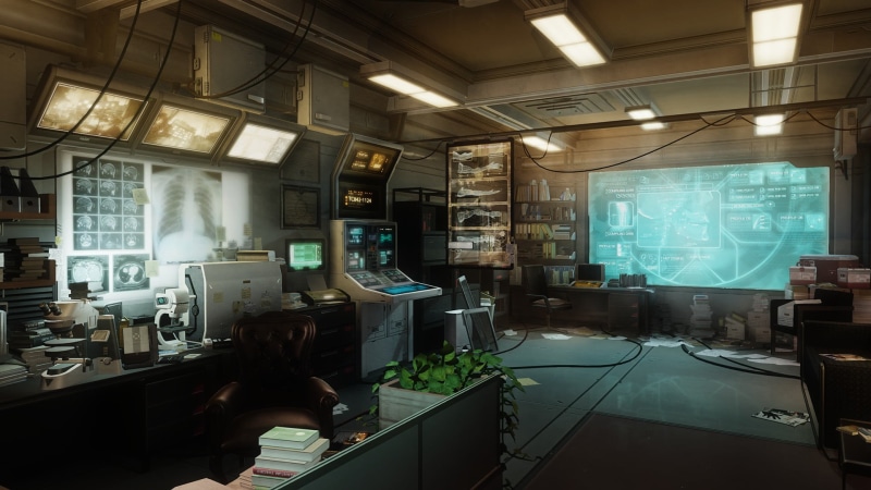 business, bar - drink establishment, cabinet, occupation, window, 1080P, no people, black, Deus Ex, electric light, electric lamp, seat, domestic room