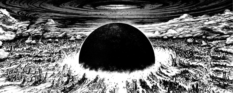 Akira, monochrome, Manga, 2K